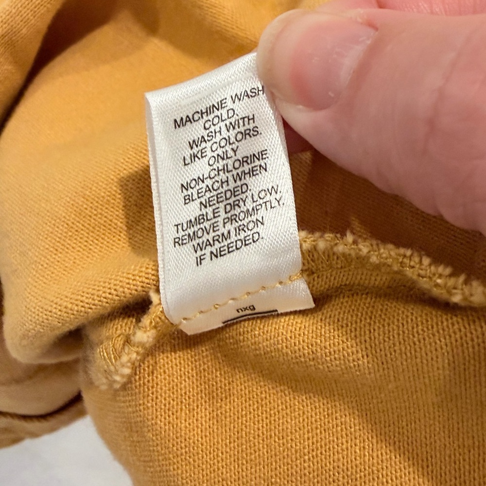 EST 1846 Denim Mustard Yellow Stretch Utility Jacket Women’s 18/20W - Picture 11 of 11